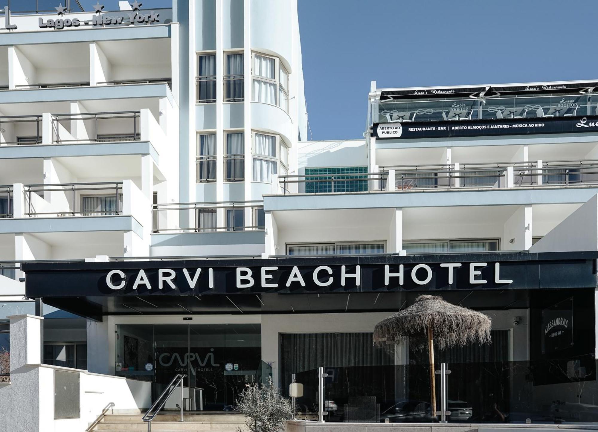 Carvi Beach Hotel Lagos Exteriör bild